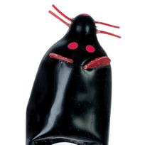 CONDOMERIE - Rankomis Dažyti Juodi Prezervatyvai XL