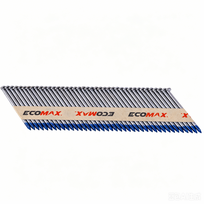 Vinys 34° vidaus darbams, rifliuotos, 2000 pcs, 75x2,9mm, Ecomax