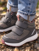 Viking rudeniniai aulinukai Bouncy Glitter Gore-tex, Charcoal