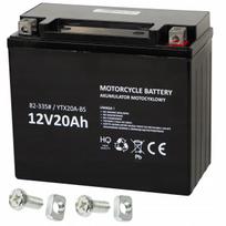 Motociklo akumuliatorius 12V 20Ah techninės priežiūros nereikalaujantis motoroleriui keturračiui motociklui ATV