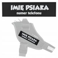 Atšvaitinė etiketė, skirta Julius K9 Mini 11x3 petnešoms – Jūsų tekstas