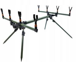 HOKKAIDO karpių žvejybos stovas „Rod Pod Tripod“ 4 meškerėms