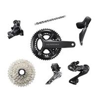 SHIMANO / Ultegra Di2 R8170, 172.5 mm, 52/36T, 11-34T, 2x12 pavarų / Plento komponentų grupinis rinkinys