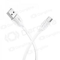 USB-C laidas Borofone BX19 USB-A į USB-C 1 m baltas