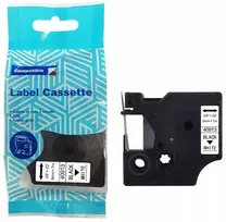 „Dymo“ juosta DYMO D1 40913 9 mm x 7 m S0720680, juoda ant balto fono, pakaitalas