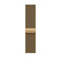 Apple Watch 46mm Radiant Gold Milanese Loop - S/M