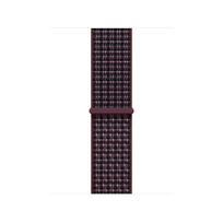 Apple Watch 42mm Burgundy Plaid Sport Loop
