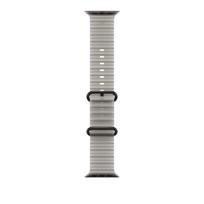 Apple Watch 49mm Translucent Grey Ocean Band - Black Titanium Finish