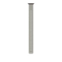 Apple Watch 49mm Translucent Grey Ocean Band Extension - Black Titanium Finish