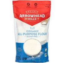 Arrowhead Mills, 1 prie 1 ekologiški universalūs miltai, be glitimo, 567 g