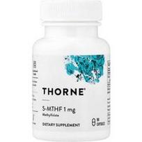 Thorne, 5-MTHF, 1 mg, 90 kapsulių