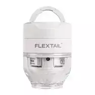 „Flextail Tiny Pump 3X“ pompa, balta / nešiojamoji oro pompa / slėgis 5 kPa / LED žibintuvėlis / USB-C