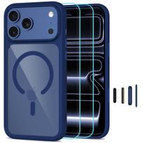 Tech-Protect MagOne MagSafe CC Case + Tempered Glass 2-Pack for iPhone 18 Pro Max / 17 Pro Max