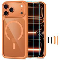 Tech-Protect MagOne CC MagSafe + Tempered Glass 2-Pack Case for iPhone 18 Pro / 17 Pro