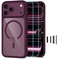 Tech-Protect MagOne CC MagSafe Case + Tempered Glass 2-Pack for iPhone 18 Pro / 17 Pro