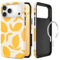 Tech-Protect Lamano MagSafe Case for iPhone 18 Pro Max / 17 Pro Max - Yellow and White