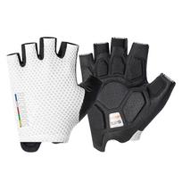Rockbros TLS004 ROAD TO SKY Short Shock Absorbing Cycling Gloves L - White