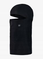 Vaikiška BUFF Thermonet Hinged Balaclava Solid balaklava, Juoda