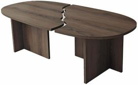Kavos staliukas Kalune Design Missisipi, riešuto sp., 120 cm x 60 cm x 38 cm