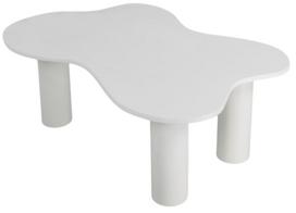 Kavos staliukas Kalune Design Bloom, balta sp., 110 cm x 70 cm x 40 cm