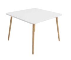 Kavos staliukas Kalune Design Peka 249, balta sp., 60 cm x 60 cm x 47 cm