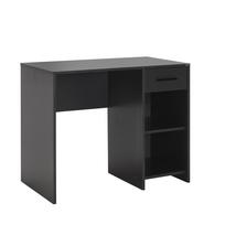 Rašomasis stalas su lentyna Kalune Design Cms-505-Aa-1, 90 cm x 52 cm, 75 cm, antracito sp.