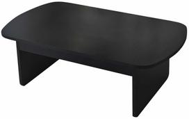 Kavos staliukas Kalune Design Theseus, juoda sp., 105 cm x 60 cm x 35 cm