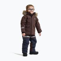 Vaikiška žieminė striukė Didriksons Bjärven 5 Parka shadow brown