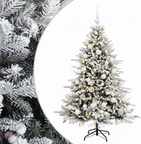 Dirbtinė kalėdinė eglutė su rutuliuku 150 cm 150 LED