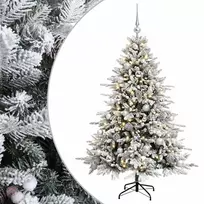 Dirbtinė kalėdinė eglutė su rutuliuku 120 cm 150 LED