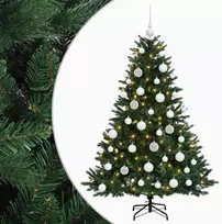 Dirbtinė kalėdinė eglutė su rutuliuku 120 cm 150 LED