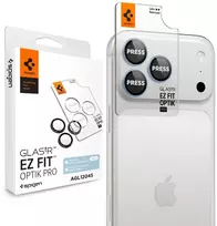 Spigen OPTIK PRO GLAS.TR EZ FIT KAMEROS APSAUGA 2-PACK IPHONE 18 PRO / 18 PRO MAX ŠVIESIAI MĖLYNA