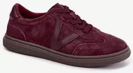 Bordo spalvos sportbačiai Step in style