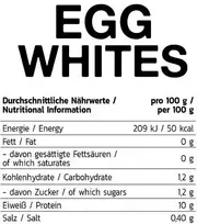 Skystas kiaušinio baltymas INLEAD Egg Whites 500 ml