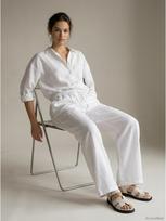 L'ARTE MILANO Moteriškos kelnės, Capsule Collection, 100% linas
