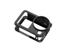 Silikono apsauginė dėžutė Puluz su dirželiu DJI Osmo Action 6