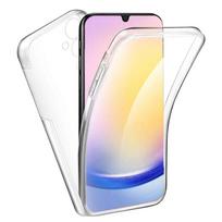 360 Clear Double Case For Samsung Galaxy A55 A35 A25 A15 A05S A53 A73 A04S A14 S24 Ultra Plus Redmi Note 12 iPhone 15 14 13 12 11 Pro Max Full Cover For iPhone 7 Plus