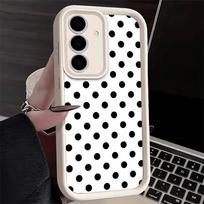 Telefono dėklas Samsung Galaxy A17 A16 A15 A14 A13 Taškeliai Meno Mados Dizainas A56 A36 A26 A55 A35 A25 A54 A34 A24 A53 A33 A23 Samsung A12 gray