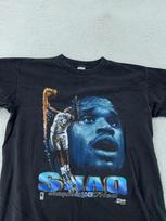 Vintage Shaquille O'Neal T-Shirt Large Black Salem Basketball NBA Shaq USA 90s 2XL gray