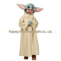 Kūdikio Yodos Mandalorianas Helovino Kostiumas Vaikams - Cosplay Apranga Sceninėms Performacijoms XL beige