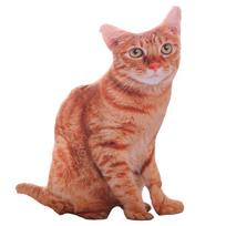 Animacinis minkštas Kawaii modeliavimo katės pliušinis pagalvės žaislas Realistiška 3D katės lėlė Pliušiniai pliušiniai gyvūnai žaislinė pagalvėlė vaikams mergaitėms
