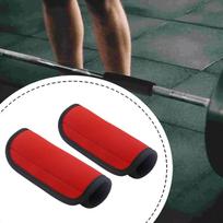 Non-Slip Grip Covers, Dumbbell Dumbbells, Gymnastics Exercise Equipment raudona