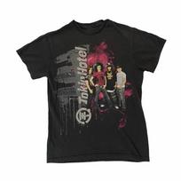 2007 Koncertinis turas Tokio Hotel Grupės Marškinėliai Klasikiniai Juodi Unisex S-5XL H430 S gray