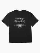 Chris Norman Never Make My Angel Cry Oversized T-Shirt S juoda