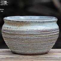 Extra Large Green Ceramic Succulent Pot: Purple Clay Courtyard Planter for Balcony and Home. Extra Large - Ceramic
