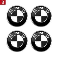 4 VNT. 56MM 60MM 65MM Automobilio ratlankio centriniai dangteliai Lipdukas Ratlankio apdaila Emblema BMW E39 E87 E60 E46 E53 E90 F10 F20 F25 F30 X5 56mm