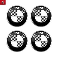 4 VNT. 56MM 60MM 65MM Automobilio ratlankio centriniai dangteliai Lipdukas Ratlankio apdaila Emblema BMW E39 E87 E60 E46 E53 E90 F10 F20 F25 F30 X5 56mm