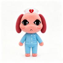 Roblox gyvūnų klinikos pliušinių žaislų rinkinys, mielos veterinarės ir slaugytojos minkštos lėlės, švelni ir patogi dovana vaikams 30cm