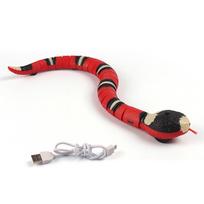 Automatiniai kačių žaislai Interaktyvus išmanusis jutiklis Gyvatės erzinti žaislai katėms USB įkrovimas Katės aksesuarai naminių kačių žaidimui