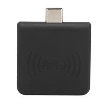 Radio Frequency Identification Card Reader 13.56Mhz Type C IC Card Reader Contactless Mobile Phone Card Reader for Windows Black juoda